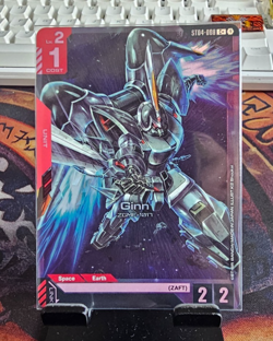 Ginn Alternate Art Foil - ST04-008 C+ NM - Gundam TCG Card Game - Image 1