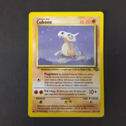 Pokemon Card WOTC 1999: Cubone 50/64 - Jungle Set (Italy) - Image 1