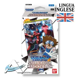 DIGIMON CARD GAME Starter Deck Machine Black • INGLESE • ANDYCARDS Asta - Image 1