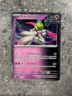 Pokemon TCG Cards Iron Valiant 079/162 Cosmos Holo Promo NM - Image 1