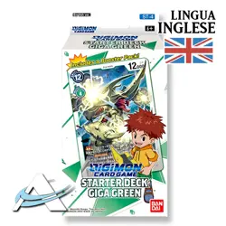 DIGIMON CARD GAME Starter Deck Giga Green • INGLESE • ANDYCARDS Asta - Image 1
