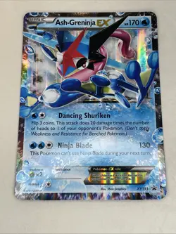 Ash-Greninja EX - (XY Black Star Promos) XY133 Jumbo Cards Holo - Image 1