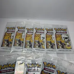 Lot Of 11 Pokemon TCG General Mills 25th Anniversary Booster Packs New Sealed - Image 2
