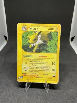 Jolteon 13/144 Skyridge Regular HEAVY PLAYED Pokemon - Image 1