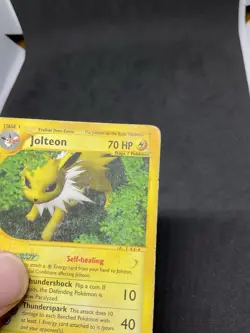 Jolteon 13/144 Skyridge Regular HEAVY PLAYED Pokemon - Image 2