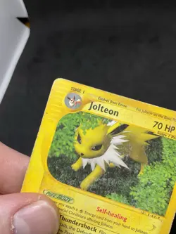 Jolteon 13/144 Skyridge Regular HEAVY PLAYED Pokemon - Image 3