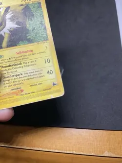 Jolteon 13/144 Skyridge Regular HEAVY PLAYED Pokemon - Image 5