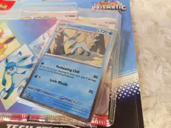 Set of 3 ~ Pokemon TCG Prismatic Evolutions Tech Sticker Collection Blister - Image 3