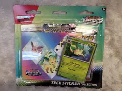 Set of 3 ~ Pokemon TCG Prismatic Evolutions Tech Sticker Collection Blister - Image 4