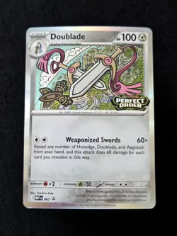 Doublade Prerelease Promo 067 67 English - Pokemon TCG Perfect Order - Image 1