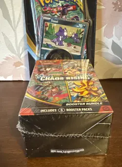 PokemonTCG-Chaos Rising Booster Bundle(Sealed)+ Free Booster Pack-Same Day Ship! - Image 3