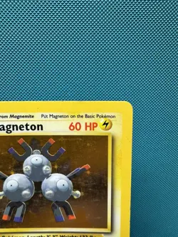 Pokemon TCG Magneton 9/130 Holo Rare Base Set - Image 3