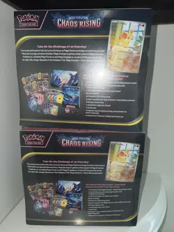 Pokemon Center ETB Elite Trainer Box - Chaos Rising - Factory Sealed Lot of 2 - Image 4