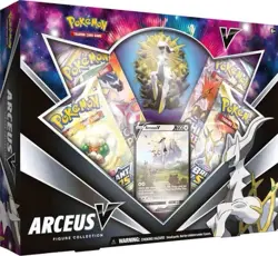 Pokemon TCG Arceus V Figure Collection Box Factory Sealed Brilliant Stars 2022 - Image 1