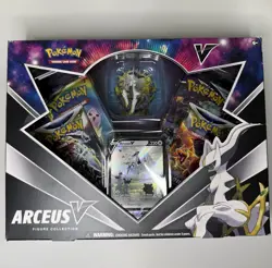 Pokemon TCG Arceus V Figure Collection Box Factory Sealed Brilliant Stars 2022 - Image 2