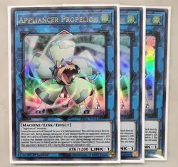 Yugioh! 3x Appliancer Propelion - BROL-EN043 Ultra Rare - 1st ed NM - Image 1