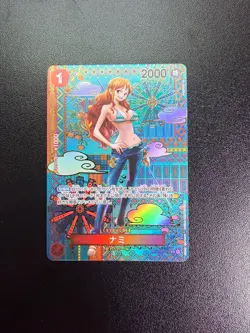 Mint Nami OP01-016 SP PAR Parallel SR Awakening of The New Era OP05 Japanese - Image 2
