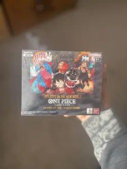 One Piece - OP09 Emperors in the New World English Booster Box - Sealed - Image 1