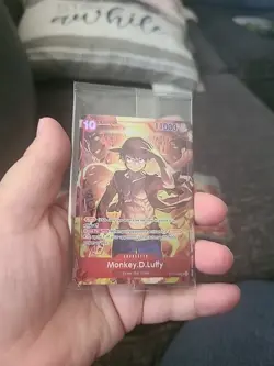 Monkey D. Luffy SR ST10-006 - Treasure Booster Promo - One Piece TCG Sealed - Image 1