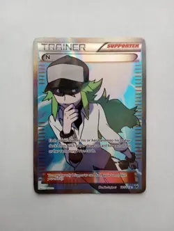 N Trainer-Supporter Pokemon Card, Noble Victories, #101/101, - Image 1