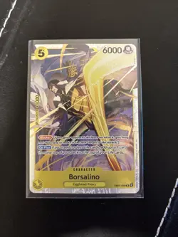 One Piece Card Game | Borsalino EB04-058 SR IN-HAND | OP15 | English | NM/M - Image 1