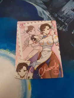 Street Fighter Chun-Li CR-002 Card Anime Waifu - Image 1