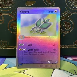Vibrava | 47/97 | Reverse Holo | EX Dragon | Pokemon Card | 2003 | NM - Image 1