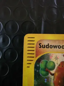 Pokemon Card - Sudowoodo Aquapolis SWIRL mark H24/H32 Holo 2002 - Image 3