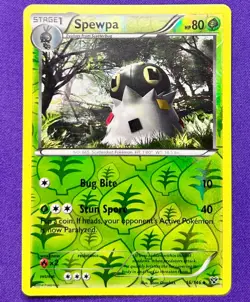 Spewpa 16/146 Reverse Holo | XY Base Set | 2014 Pokemon TCG Card | LP - Image 1