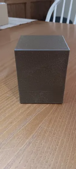 ULTIMATE GUARD BROWN BOULDER RETURN TO EARTH DECK CASE 100+ Card Box mtg ccg tcg - Image 1