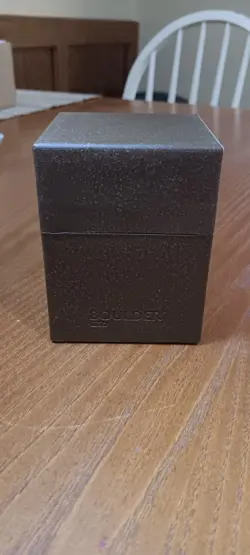 ULTIMATE GUARD BROWN BOULDER RETURN TO EARTH DECK CASE 100+ Card Box mtg ccg tcg - Image 4
