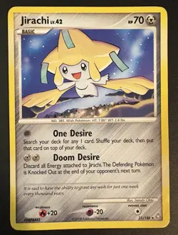 Jirachi 31/146 Non Holo Rare Legends Awakened Pokemon Card TCG HP/DMG - Image 1