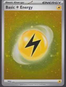 Basic Lightning Energy Cosmos Holo Common SV01 Scarlet Violet Pokemon Card TCG - Image 1