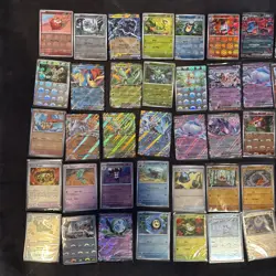 Black Bolt & White Flare Pokeball/Masterball and EX cards Lot 50x +Victini Promo - Image 1