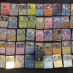 Black Bolt & White Flare Pokeball/Masterball and EX cards Lot 50x +Victini Promo - Image 3