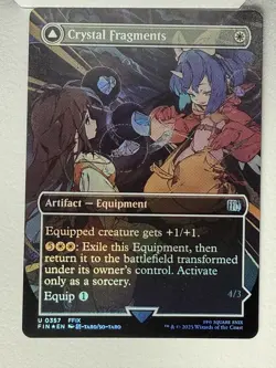 Crystal Fragments (Borderless) Final Fantasy Foil - Image 1