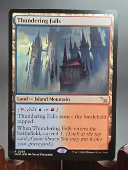 Thundering Falls Murders at Karlov Manor MTG Regular Near Mint - Image 1
