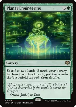 Planar Engineering (R) Foil #158 Secrets of Strixhaven MTG NM - Image 1