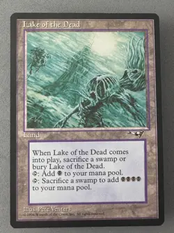Lake of the Dead MTG Alliances—Unplayed Near Mint—RESERVE LIST Vintage Magic - Image 1