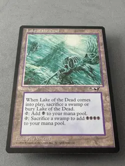 Lake of the Dead MTG Alliances—Unplayed Near Mint—RESERVE LIST Vintage Magic - Image 3
