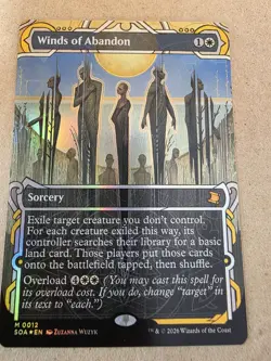 Winds of Abandon - Foil Borderless Secrets of Strixhaven: Mystical Archive - Mtg - Image 1