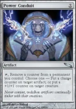 1x Power Conduit Heavy Play MTG Magic - Kid Icarus - - Image 1
