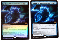 2x Leyline of Transformation (Extended Art) - 1 FOIL /1 Regular - EN - R 0372 - Image 1