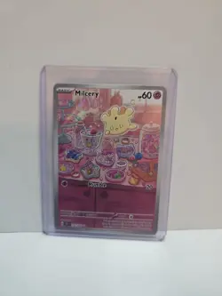 Pokemon Milcery 152/142 Stellar Crown Illustration Rare TCG Card NM - Image 1
