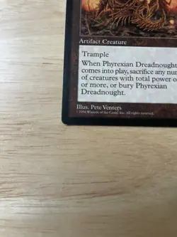 MTG Phyrexian Dreadnought x1 LP Mirage - Image 5