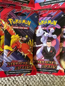 Pokemon Destined Rivals Sleeved Booster Pack - 10 Cards / Pack - SEALED - Image 3
