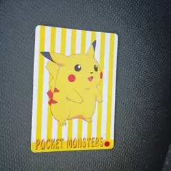 Dragonite #65 Pokemon Pocket Monsters Holo Prism Vending Machine Sticker - Image 4
