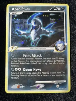 Absol G 1/147 Supreme Victors Holo Awesome Swirls! LP Pokemon TCG - Image 1