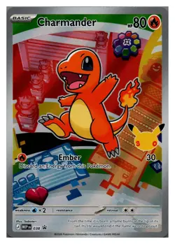 Charmander 038 ME: Mega Evolution Promo Holo Pokemon NM - Image 1