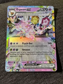 Pokemon TCG - 6 Card Prismatic Evolutions Ex Lot - Image 2